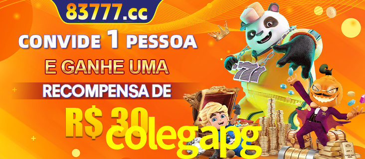 Banner institucional da colegapg sobre parceria de marcas e criação de uma marca de excelência, apresentando os mascotes de jogos populares como o Fortune Tiger.